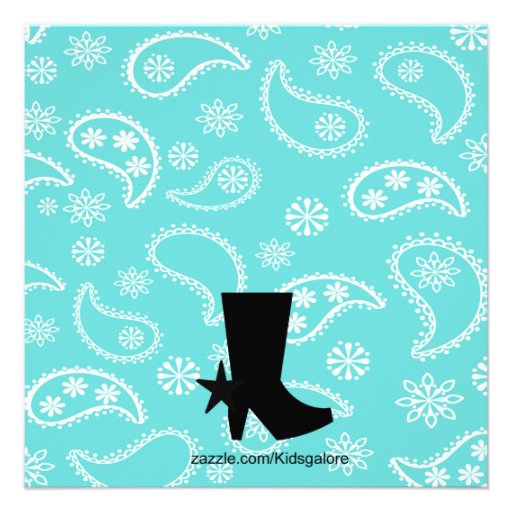 Western Pregnant Mama to Be Baby Shower Invitation