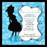 Western Pregnant Mama to Be Baby Shower Invitation invitations