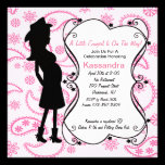 Western Prego Mama to Be Baby Shower Invitation invitations