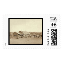 Western Ranch House SD 1888 Postage Stamps