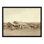 Western Ranch House SD 1888 Poster