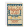 Western Rehearsal Dinner Invitations