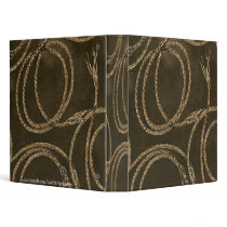 Western Rustic Rope Brown ~ Binder 1 Touch EZD by Westernpalamino Western Rustic Rope Brown ~ Binder 1 Touch EZD