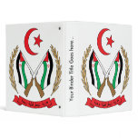 Western Sahara Coat of Arms detail Binder