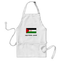 Western Sahara Flag Apron