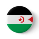 Western Sahara Flag buttons