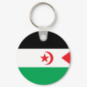 Western Sahara Flag keychains