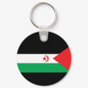 Western Sahara Flag keychains
