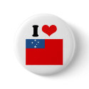 Western Samoa Flag buttons by flagshirts Western Samoa Flag buttons