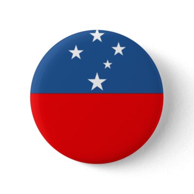 Western Samoa Flag Pinback Button by flagshirts