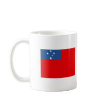 Western Samoa Flag mugs
