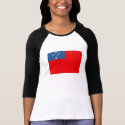 Western Samoa Flag t-shirts