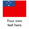 Western Samoa Flag t-shirts by flagshirts Western Samoa Flag t-shirts