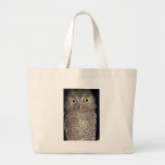 Western screech owl, Otus kennicottii, California, Canvas Bags