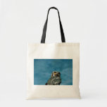 Western screech owl tote bag