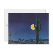 WESTERN SKY "FULL MOON MADNESS" PARTY INVITATION