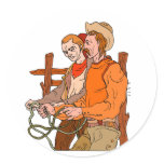 Western Sticker