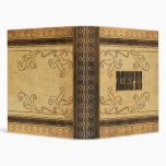 Western Stitched Recipe Binder