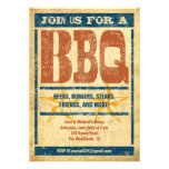 Western Style BBQ Invitations
