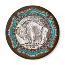 Western Style Buffalo Nickle Magnets