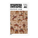 Western Style Queen Ranch postage stamps