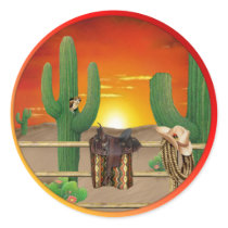 Western Sunrise stickers