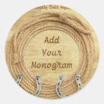 Western Theme Envelope Seal label Stickers