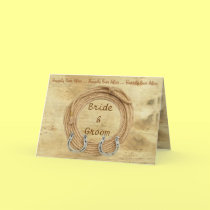 Western Theme Wedding Invitation cards