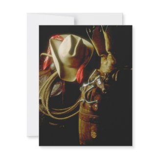 WESTERN THEMED PARTY INVITATION ~ EZ2 CUSTOMIZE invitation