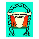 WESTERN THEMED PARTY INVITATION ~ EZ2 CUSTOMIZE