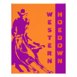 WESTERN THEMED PARTY INVITATION ~ EZ2 CUSTOMIZE