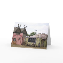 Western Town cards