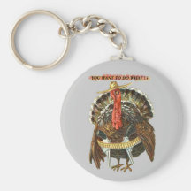 WESTERN TURKEY KEYCHAIN