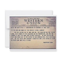 Western Union Invitations