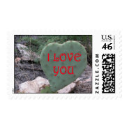 Western Valentine stamp