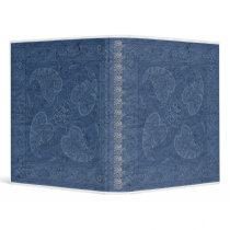 Western Vintage look blue Bandana Binder