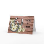 Western Wedding Invitation (greeting cards)