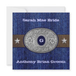 Western Wedding Invitations - 5.25" x 5.25"