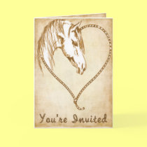Western Wedding invitations cards
