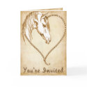 Western Wedding invitations card