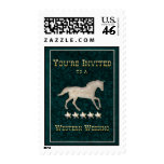 Western Wedding Postage