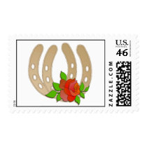 WESTERN WEDDING Postage  STAMPS