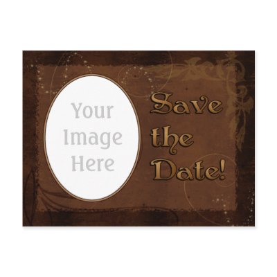 template for western themed wedding invitation