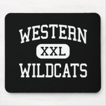 Western - Wildcats - High School - Davie Florida mousepads
