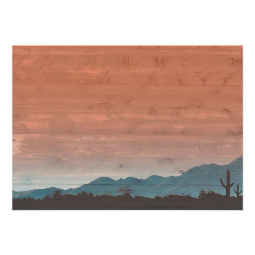 Western Windmill Wedding Invitations