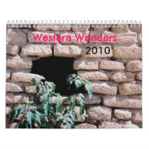 Western Wonders 2010 calendars