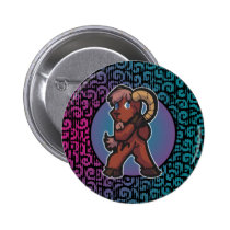 Western Zodiac - Aries Button buttons