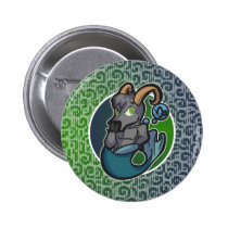 Western Zodiac - Capricorn Button buttons