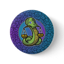 Western Zodiac - Libra Button by lastres0rt Western Zodiac - Libra Button