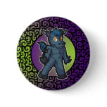Western Zodiac - Taurus Button